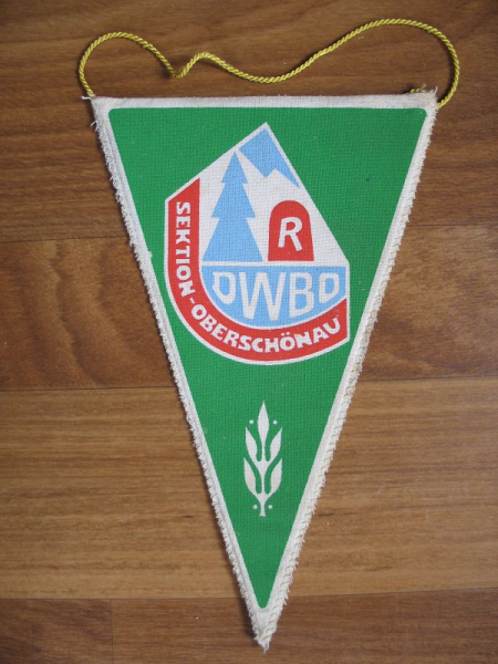 DWBO Sektion Oberschönau, Wimpel DDR