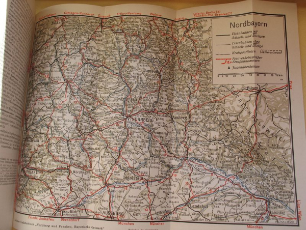 Nürnberg und Franken, Bayerische Ostmark, Reichsbahnzentrale, 30-er Jahre