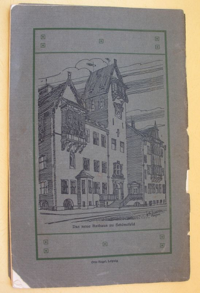 Festschrift 50 Jahre Turnverein zu Schönefeld, 1907, Leipzig