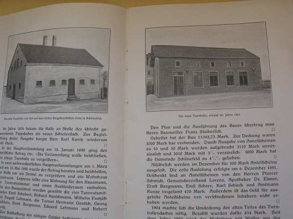 Festschrift 50 Jahre Turnverein zu Schönefeld, 1907, Leipzig