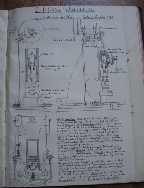 Technologie, Karl Grafe Rosswein, Schmied, Schmiede, um 1920