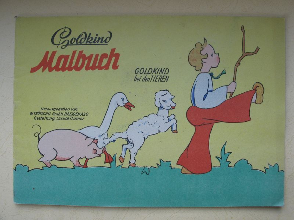 Goldkind Malbuch, DDR 50-er Jahre