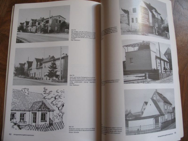 Ortsgestaltungskonzeptionen für Dörfer, Bauakademie, DDR 1985