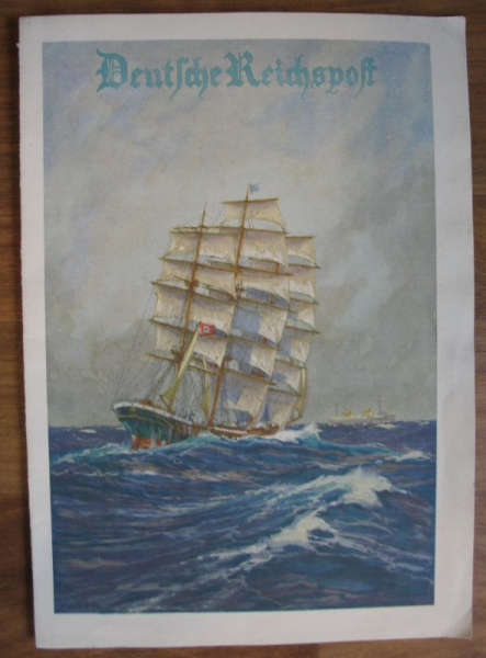 Telegramm Deutsche Reichspost, aus Berlin Lichterfelde 1936, #4