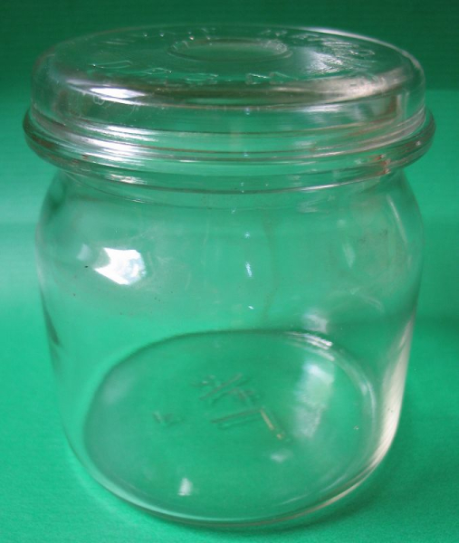 Welt- Reform D.R.G.M., Einweckglas, 20-er/ 30-er Jahre, #32