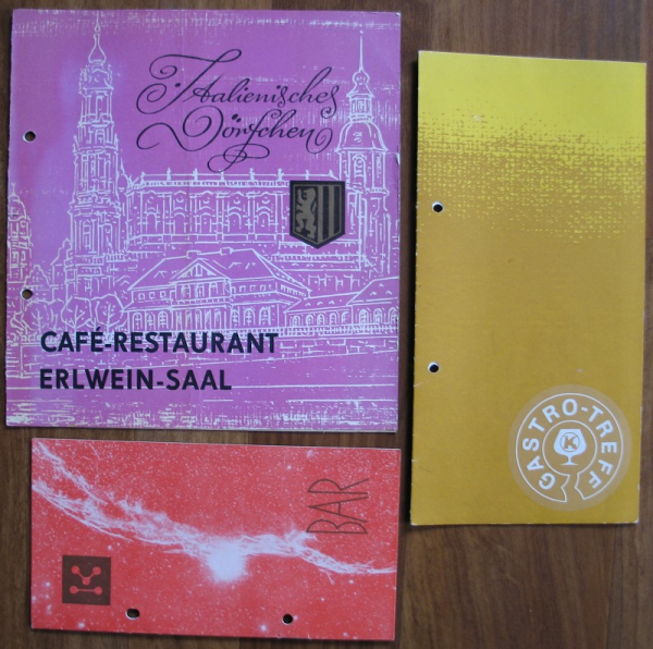 Gastro-Treff, Kosmos Karl-Marx-Stadt, Italienisches Dörfchen Dresden, #26