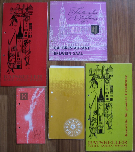 Ratskeller, Gastro-Treff, Kosmos Karl-Marx-Stadt, Italienisches Dörfchen Dresden, #24