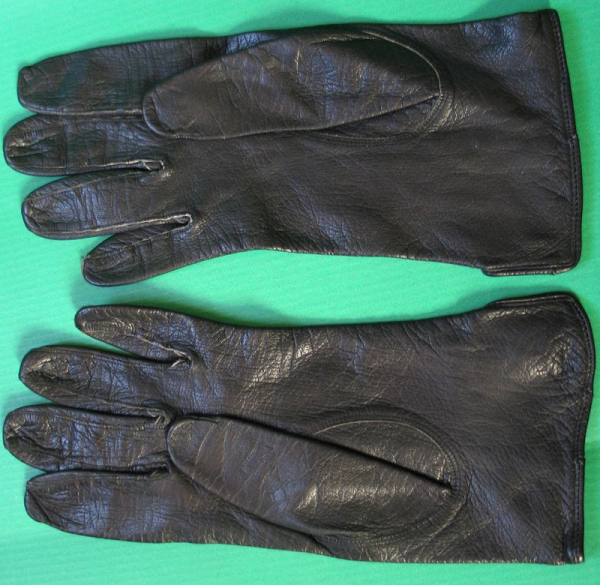 Lederhandschuhe, Handschuhe ELEGANTA, Größe 7 3/4, DDR 70-er Jahre