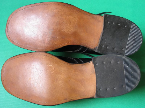 Schuhe, Herrenschuhe, Größe 26, DDR 60-er Jahre, unbenutzt
