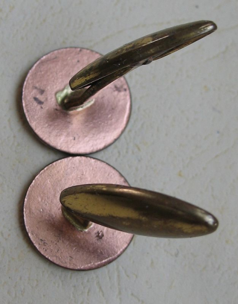 Manschettenknöpfe emailliert, 50-er Jahre