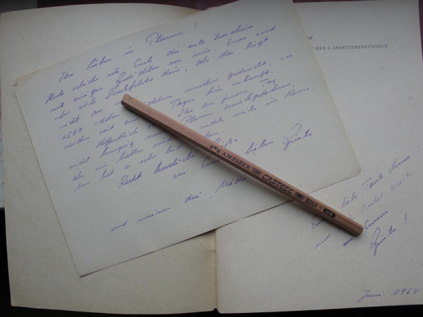 Junge Lyrik, Erny Witt, Günter Paul, Zeulenroda, FDGB, DDR 1964