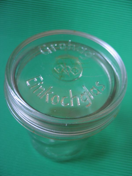 GROHAG Einkochglas, Konservenglas, Einweckglas, 20-er/ 30-er Jahre, #2