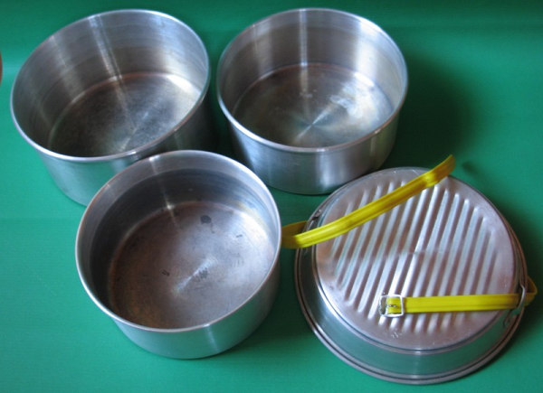 Originales Topfset aus DDR- Zeiten, schätze 70-er Jahre