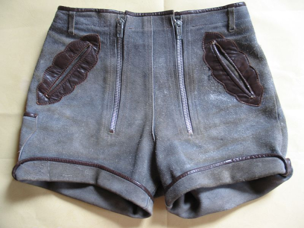 Lederhose DDR, FRI-KLU Bekleidung, Größe 134