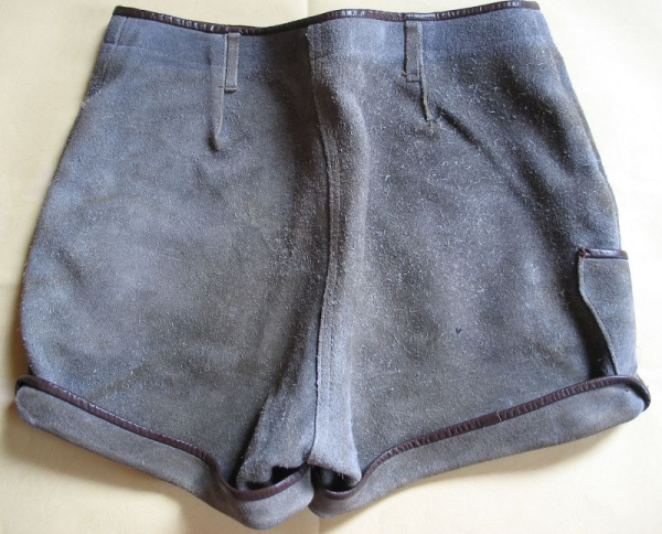 Lederhose DDR, FRI-KLU Bekleidung, Größe 134