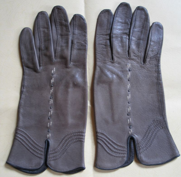 Lederhandschuhe, Handschuhe, DDR 70-er Jahre, #hs2