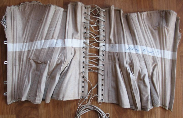 Lillian Corset 1871, 56, Trade Mark, Korsett, um 1880, #hh5