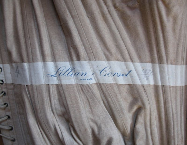 Lillian Corset 1871, 56, Trade Mark, Korsett, um 1880, #hh5