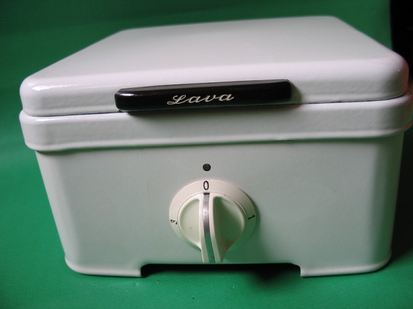 Kochplatte LAVA, Eberhard Pässler KG, DDR, unbenutzt