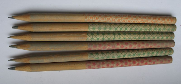 6 Stifte, Griffel für Schiefertafel, um 1920, #2