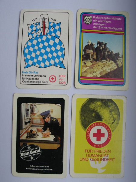 4 Taschenkalender DDR, DRK, Berufberatung, Zivilverteidigung, #8