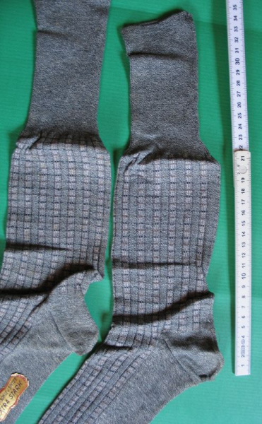 Herrensocken, Herrenstrümpfe, Extra Stark, 50-er Jahre, #soc1