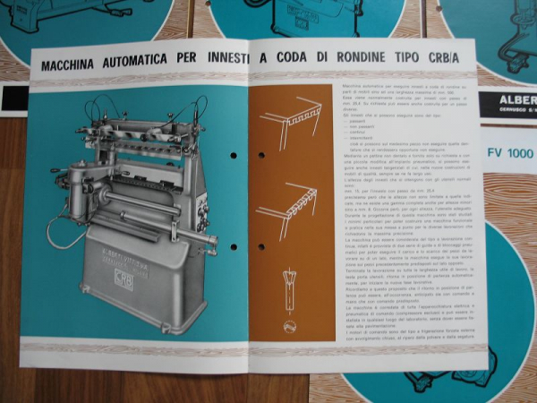 Automatische Zinkenfräsmaschine Tipo,  Fitschenstemmaschine