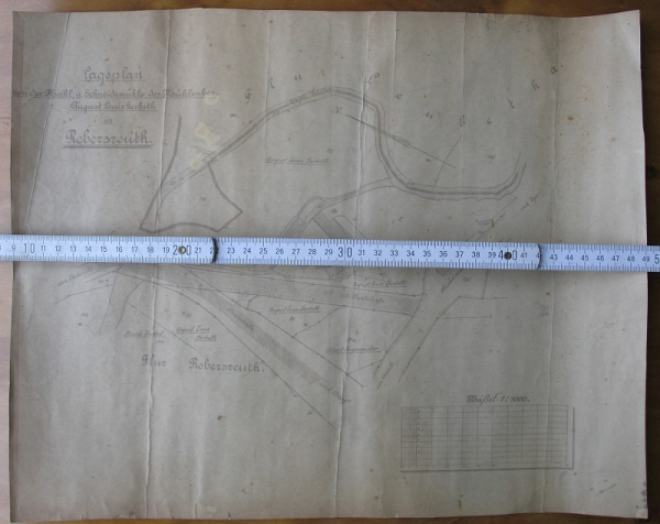 August Louis Gerbeth, Rebersreuth, Mahl- und Schneidemühle, um 1930, #z23
