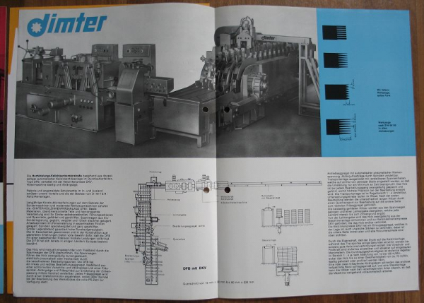 Keilzinken-Transferstraßen, Keilzinkenfräse HKF, Keilzinken-Verleimpressen