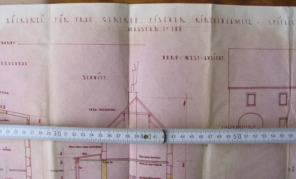 Gertrud Fischer Kirchenlamitz, Bäckerei, 1969, #z27