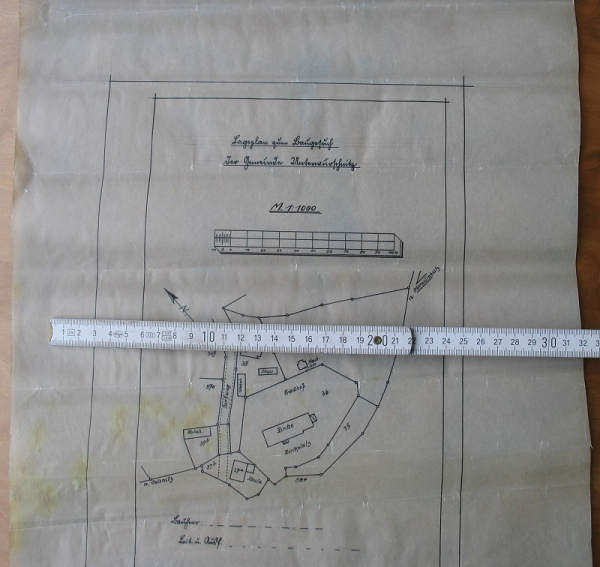 Unterwürschnitz, Lageplan um 1930, #z29
