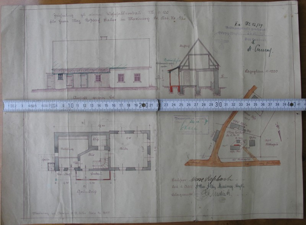 Max Roßbach, Marieney, 1939, #z35