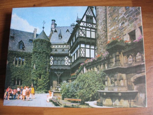 Annaberger Puzzle, Wernigerode Schlosshof, 300 Teile, DDR um 1980