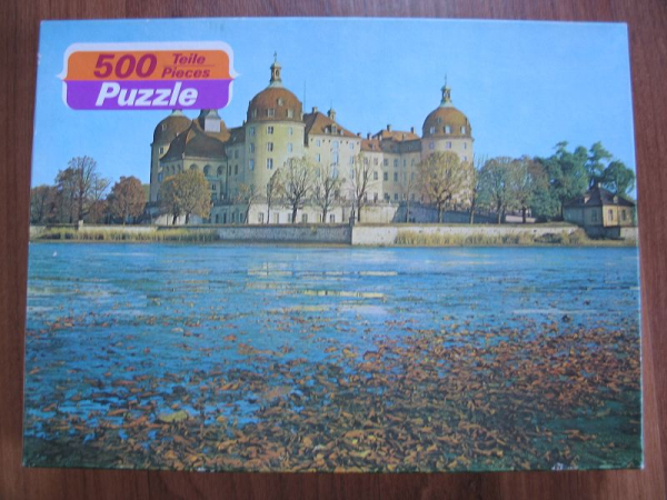 Annaberger Puzzle, Schloss Moritzburg, 500 Teile, DDR um 1980