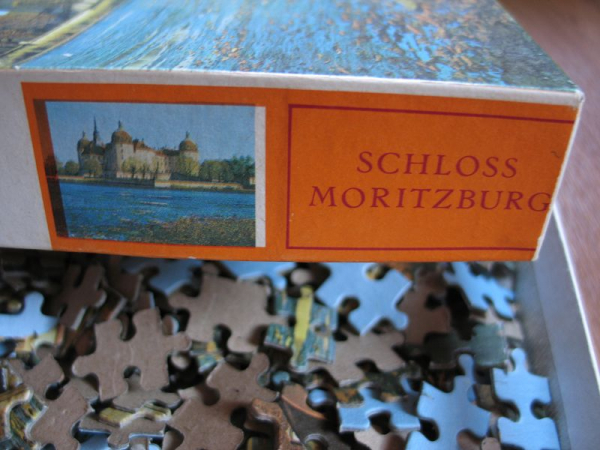 Annaberger Puzzle, Schloss Moritzburg, 500 Teile, DDR um 1980