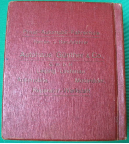 Baschaga Auto-Atlas, 1925, Autohaus Günther Leipzig
