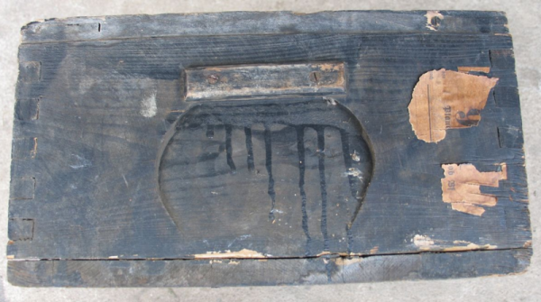 Munitionskiste, Holzkiste Wehrmacht