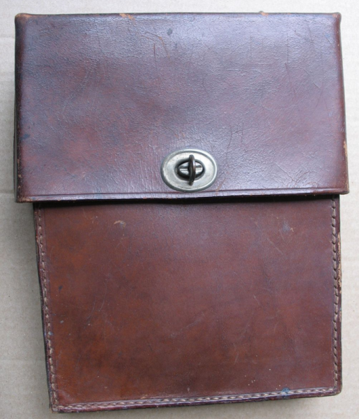 Ledertasche, Kartentasche, Wehrmacht ???