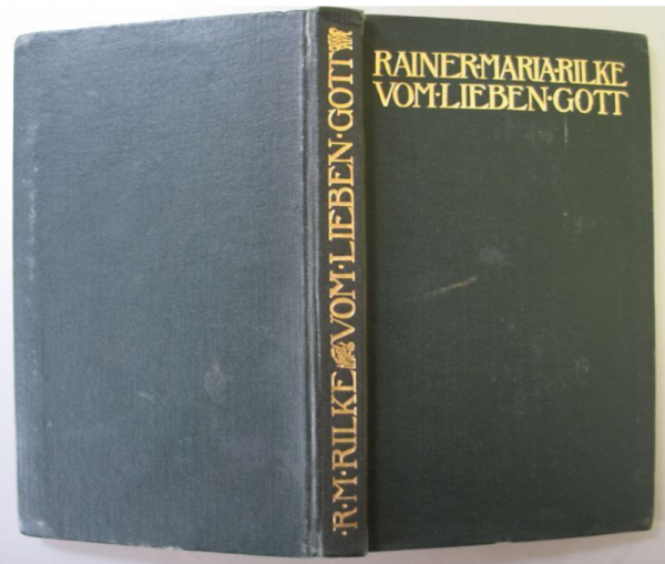 Rainer Maria Rilke, Vom lieben Gott, Insel Verlag 1925, Ex Libris