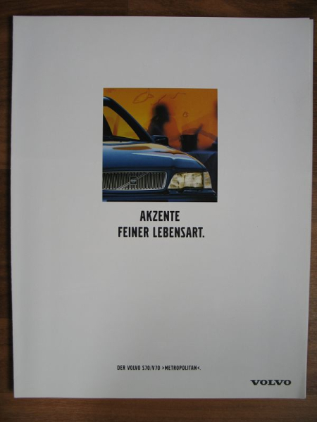 Volvo S70, V70, Metropolitan, Prospekt von 1998, #237