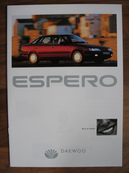 Daewoo Espero, Prospekt von 1996, #228