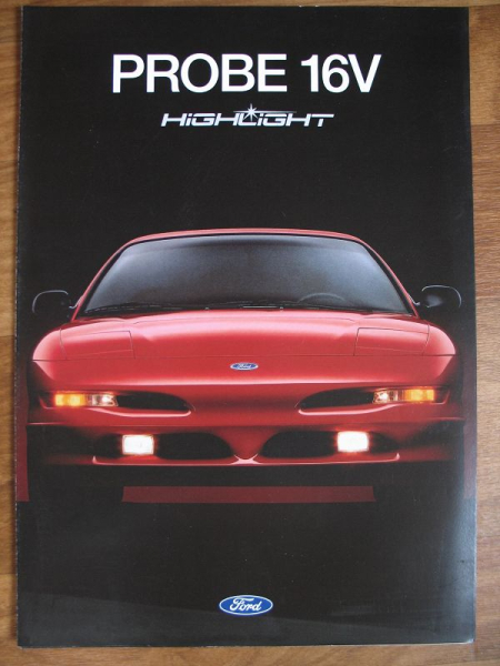 Ford Probe 16V Highlight, Prospekt von 1995, #210