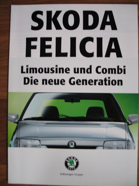 Skoda Felicia, Prospekt von 1997, #201
