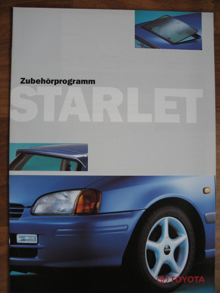 Toyota Starlet Zubehör, Prospekt von 1996, #196
