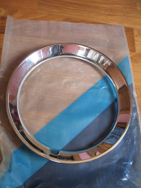 Radzierringe, Felgenzierringe, 4 Stück, neu, Kadett, Manta, Ford Taunus, Capri