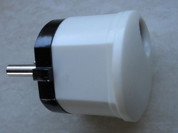 Schukostecker, Kupplungsstecker mit Schutzkontakt, DDR, unbenutzt, #10