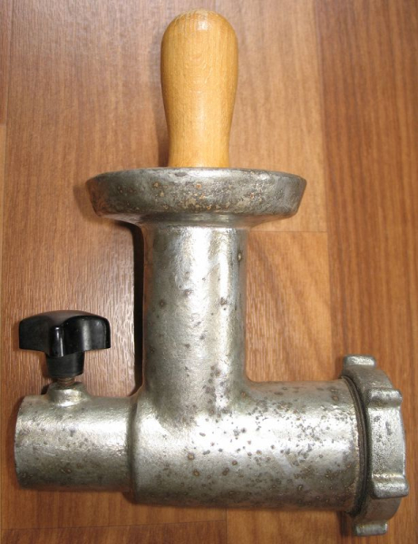 Fleischwolf für DDR- Küchenmaschine Komet KM3, KM 3, auch für KM4, #4