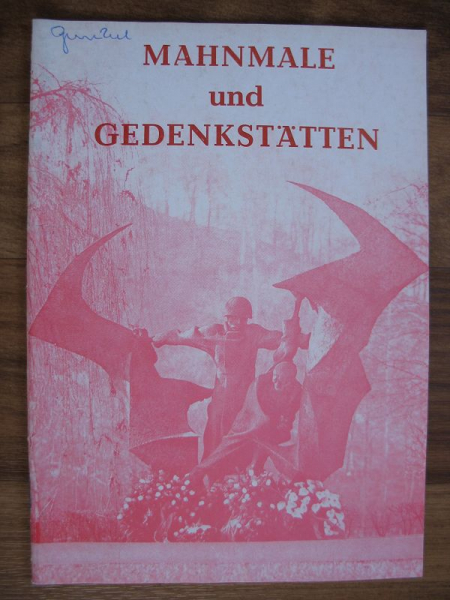 Mahnmale und Gedenkstätten, Greiz, 1974