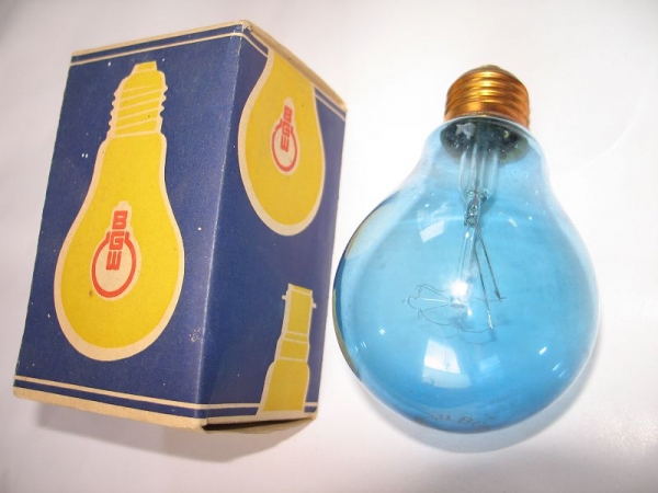 Glühlampe BGW, Berliner Glühlampen-Werk, 220- 230 Volt / 100 Watt