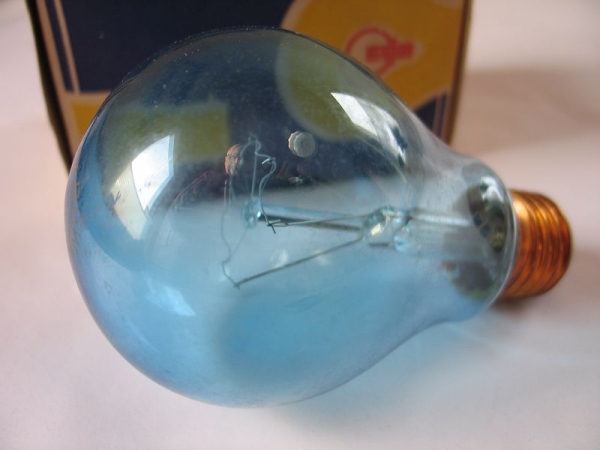 Glühlampe BGW, Berliner Glühlampen-Werk, 220- 230 Volt / 100 Watt